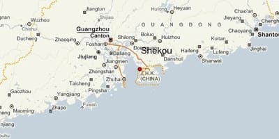 Shekou Kina kart
